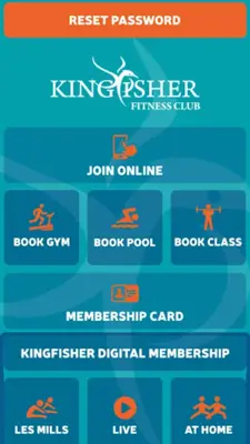 Kingfisher Fitness Club android App screenshot 0